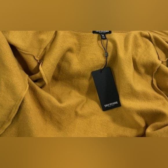 True Religion Women's Zip-Up Hoodie Size L NWT MSRP $119 - Picture 4 of 6